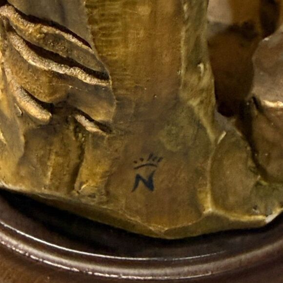 Giuseppe Armani Figurine “Like Mom” Italy, Signed, Capodimonte Porcelain Statue - Picture 3 of 8